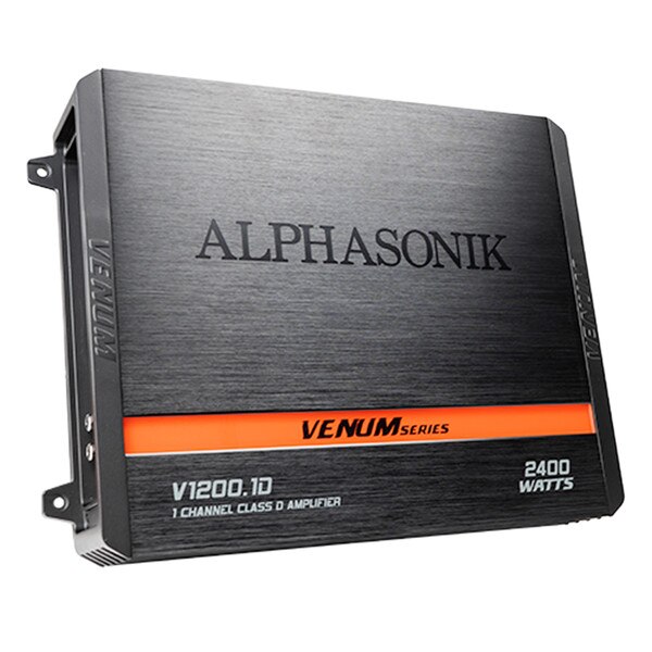 Main product image for Alphasonik V1200.1D VENUM Series 2,400 Watts MonoBlock Amplifier268-668